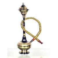 Brass Metal Emboss Hookah