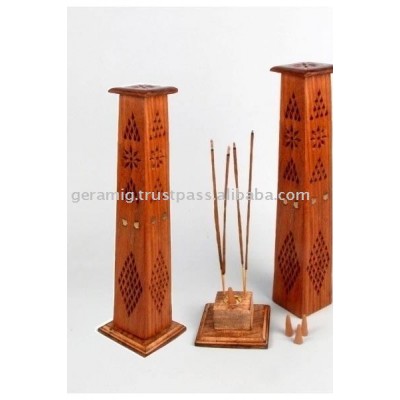 Wooden Incense Tower