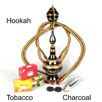 16 inches Brass Hookah